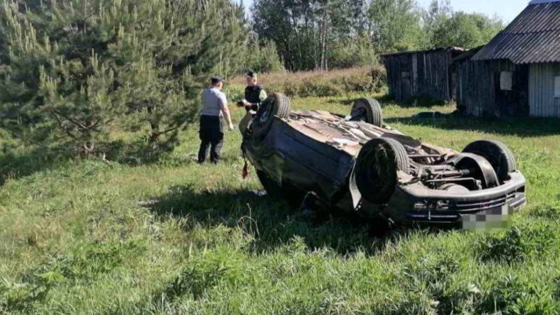 BMW слетела в кювет - водитель погиб